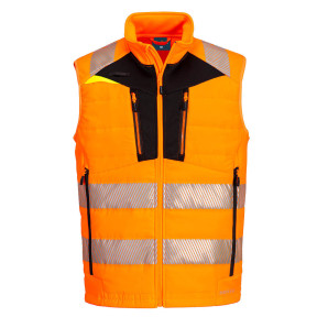 Softshell vest hoge zichtbaarheid DX4 Oranje/Zwart - Portwest