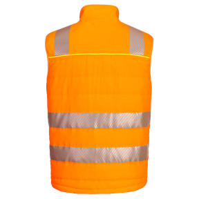 Kamizelka Softshell o wysokiej widoczności DX4 Pomarańczowa/Czarna - Portwest