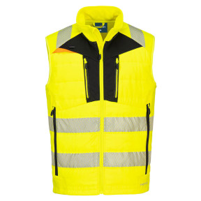 Softshell vest hoge zichtbaarheid DX4 Geel/Zwart - Portwest