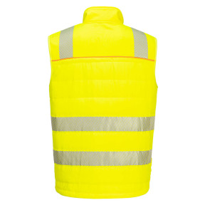 Kamizelka Softshell o wysokiej widoczności DX4 Żółta/Czarna - Portwest