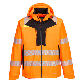 DX4 Hi-Vis Regenjacke Orange - Portwest