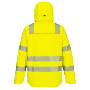 DX4 Hi-Vis Regenjacke Gelb - Portwest