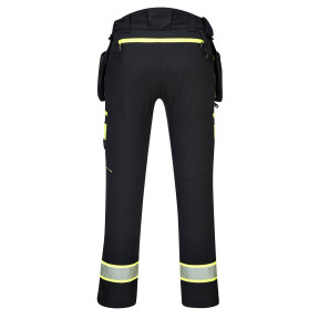 DX4 Pantalon à poche de holster détachable pour femmes Noir - Portwest