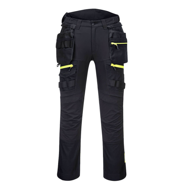 DX4 Broek met afneembare holsterzak voor dames Zwart - Portwest