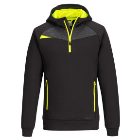 DX4 - Sweat à capuche avec fermeture éclair Noir - Portwest