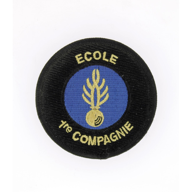 Écusson brodé Gendarmerie 1re Compagnie d'instruction des Eleves Gendarmes