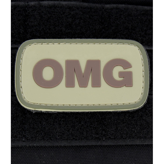 Patch 3D PVC "OMG" Cam - 101 Inc
