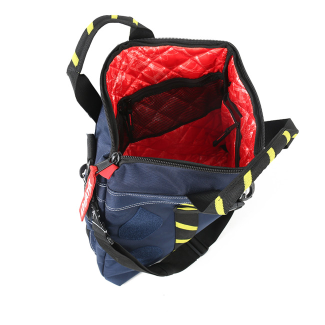 Tas voor FURTIF helm nieuwe generatie Blauw/Geel - Dimatex
