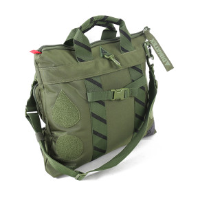 Tasche für FURTIF Helm der neuen Generation Schwarz/Grün - Dimatex