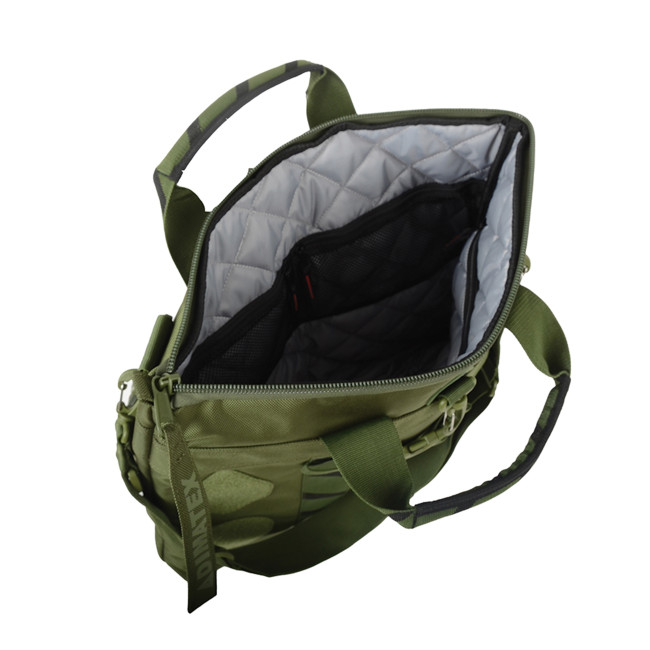 Tas voor FURTIF helm nieuwe generatie Zwart/Groen - Dimatex