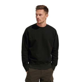 Sweat shirt unisexe col rond noir - Sol's