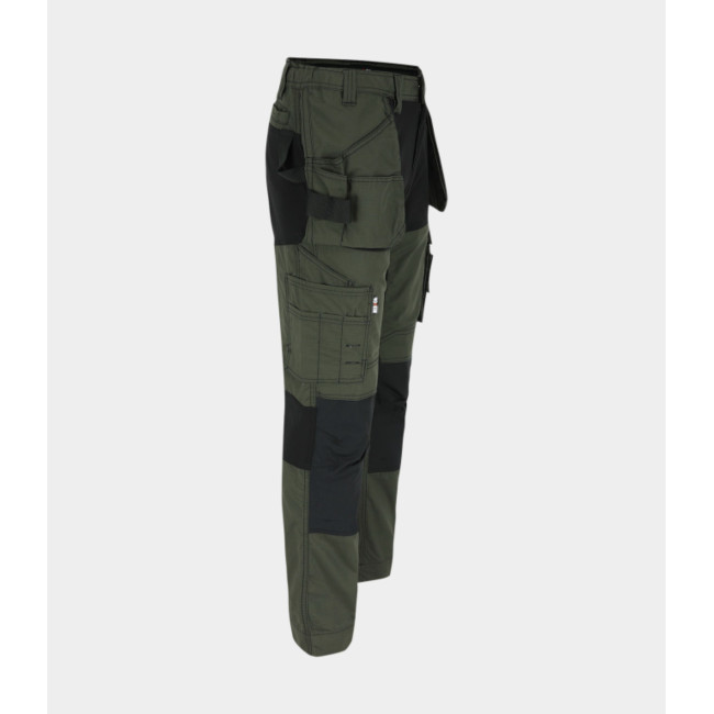 Pantalon de travail Spector Kaki/Noir - Herock
