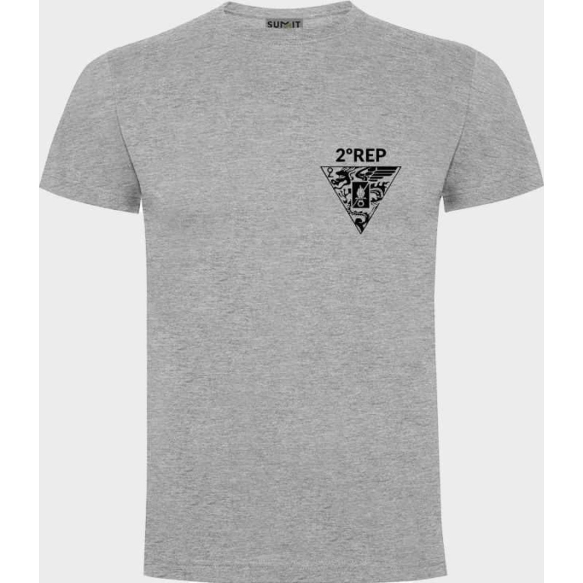 izac T-Shirt Gris Empiècement Black Friday New Prices Vêtements izac T-Shirt Gris Empiècement Black Friday New Prices Vêtements