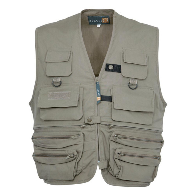 Gilet de pêche kaki - Idaho