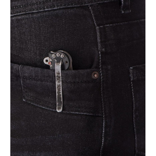 Tactical Flex Jeans - Schwarz Grau gewaschen - Clawgear