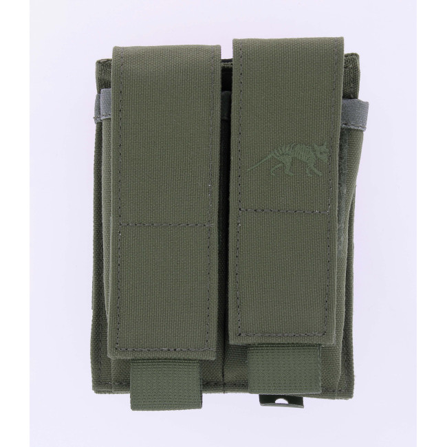 TT Porte Chargeur Double pour Arme de Poing Vert Olive - Tasmanian Tiger