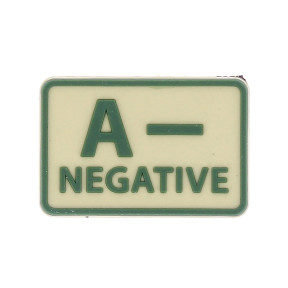 2er Set Blutgruppen-Patches A- Coyote - Helikon