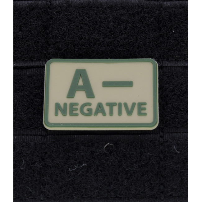 2er Set Blutgruppen-Patches A- Coyote - Helikon
