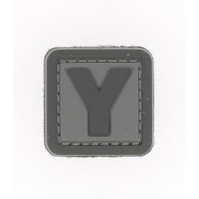 3D PVC Patch letter Y - 101 Inc