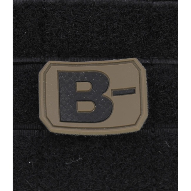 Patch 3D de groupe sanguin B- Coyote - Miltec