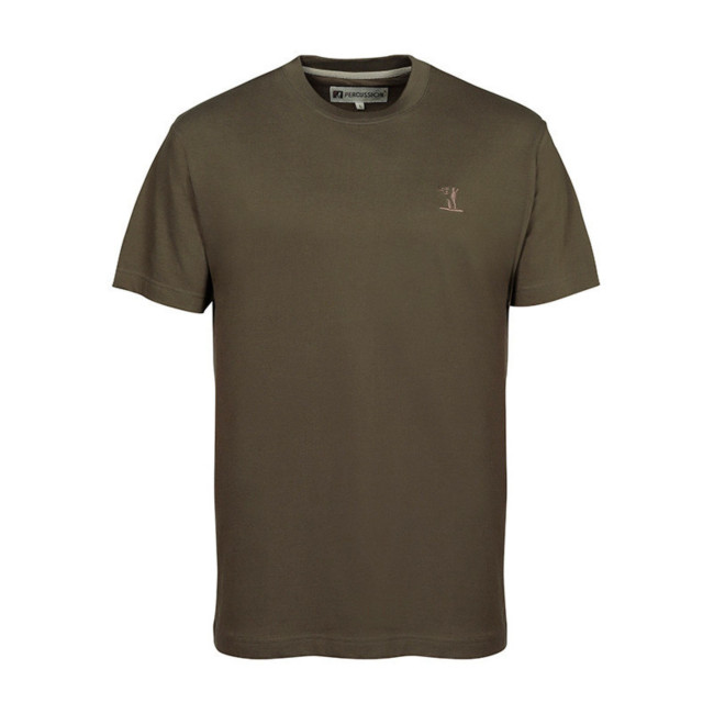 Jacht T-shirt geborduurd - Percussion