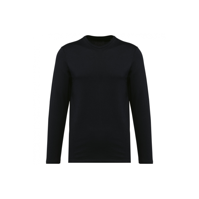 Tee-shirt Supima col rond manches longues - Kariban