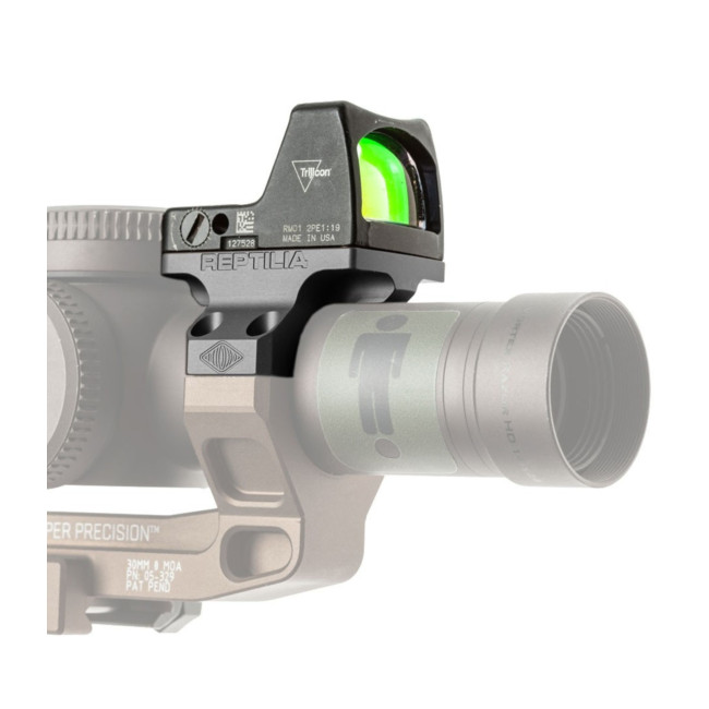 Wspornik ROF-90 30mm do Trijicon RMR & SRO czarny - Reptilia