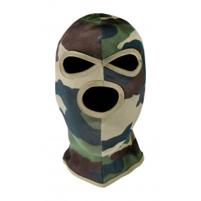 Sturmhaube mit 3 Löchern Camo - CityGuard