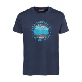 Tee-shirt Big Wave Bleu marine - Idaho