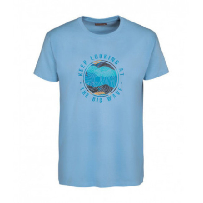 T-Shirt Big Wave Hellblau - Idaho