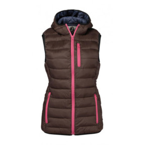 Gilet matelassé Trekking femme Marron - Percussion