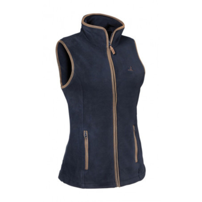 Damen Fleeceweste Scotland Marine - Percussion