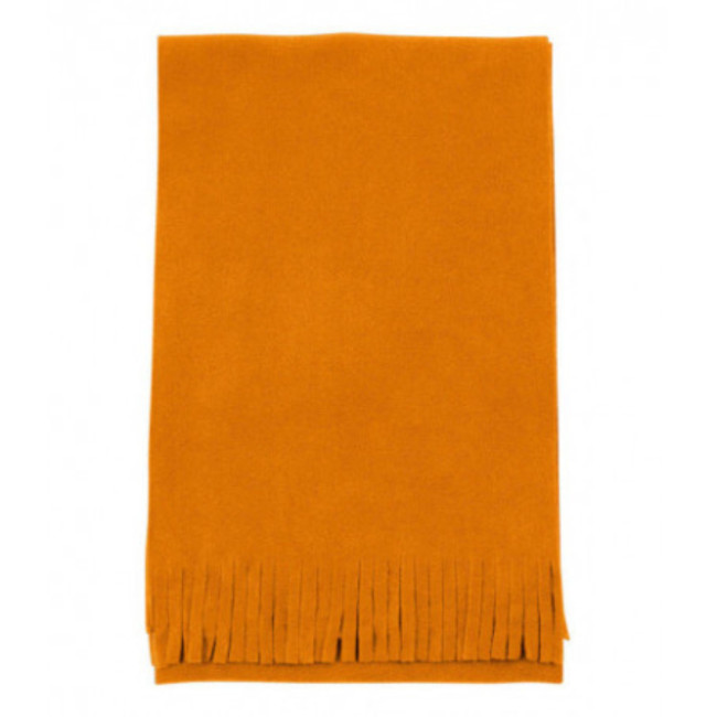 Bestickte Jagd-Fleeceschal Orange - Percussion