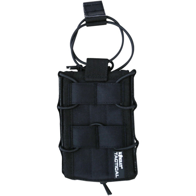 Porte chargeur simple delta Noir - Kombat Tactical