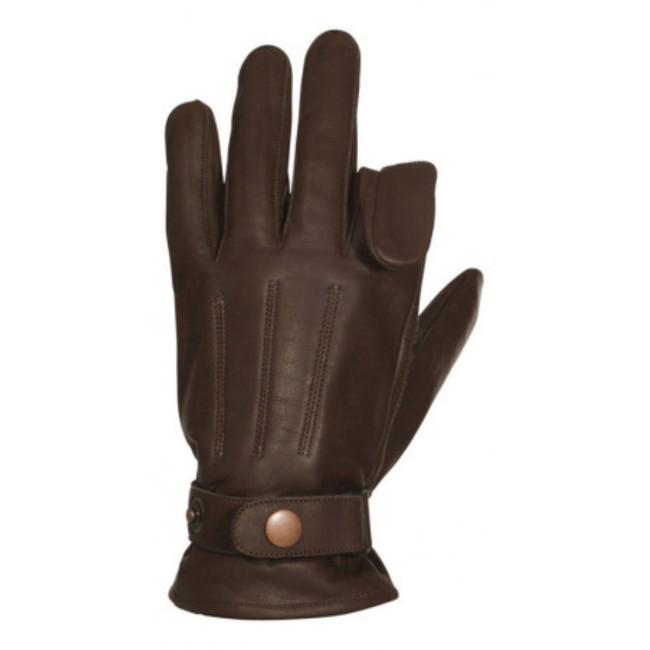 Gants de chasse en cuir marron - Percussion
