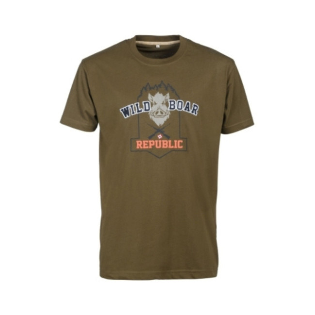 Koszulka Wild Boar Republic II Khaki - Percussion
