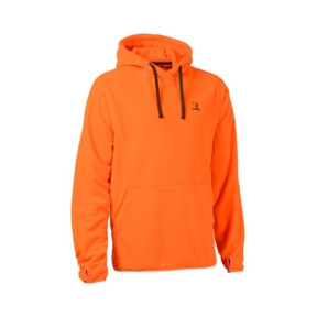 Sweat à capuche polaire Orange - Percussion