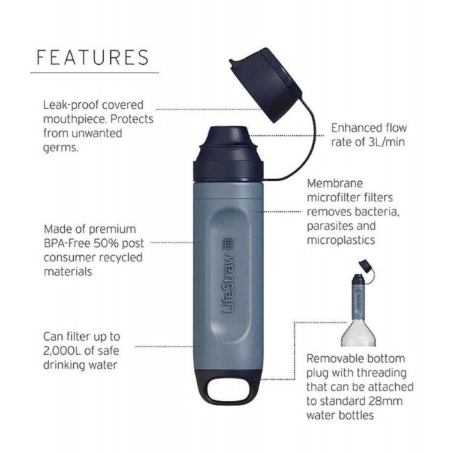 Filtr solo mountain blue - Lifestraw