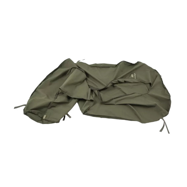 Doublure De Sac De Couchage Snugpak – Polaire Verte – Forme Momie – Avec Housse