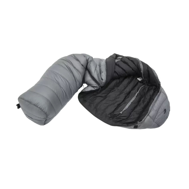Ultralight slaapzak D 400 Grijs/Zwart - Carinthia