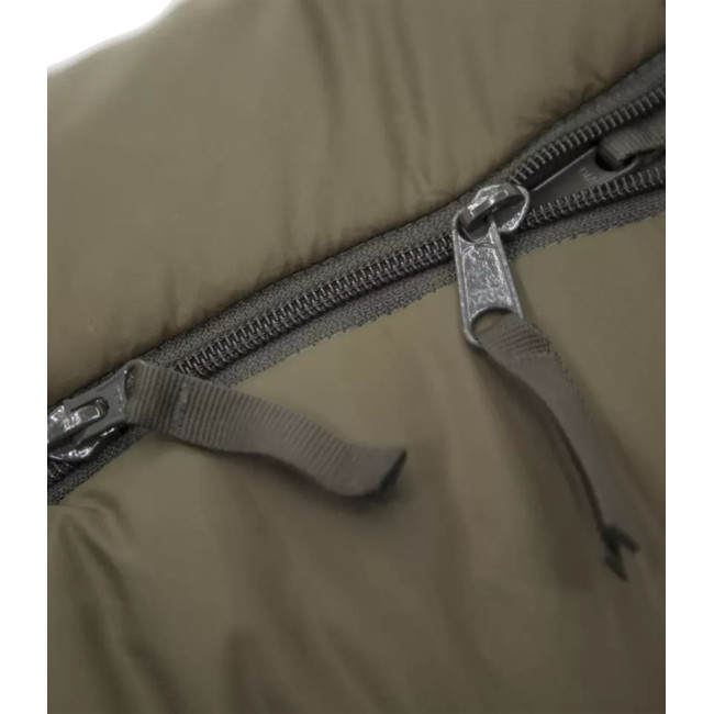 Sac de couchage Wilderness zip à droite Olive - Carinthia