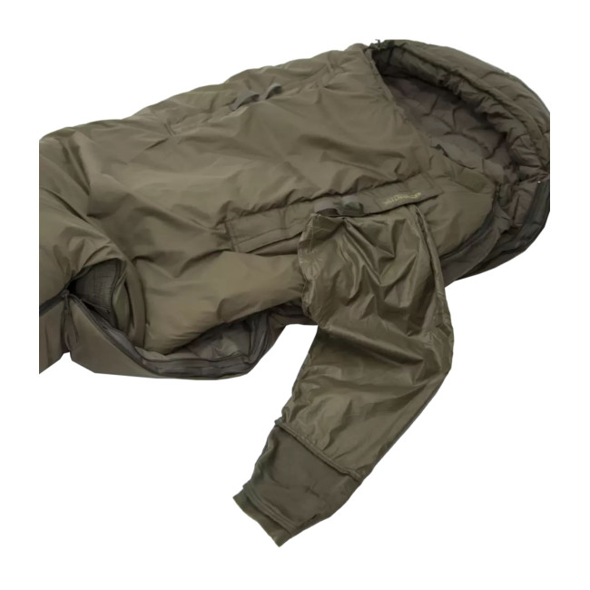 Sac de couchage Wilderness zip à droite Olive - Carinthia