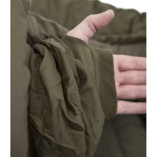 Sac de couchage Wilderness zip à droite Olive - Carinthia