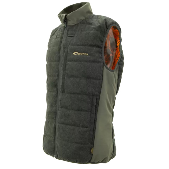 Gilet réversible G-LOFT Ultra Loden Olive - Carinthia