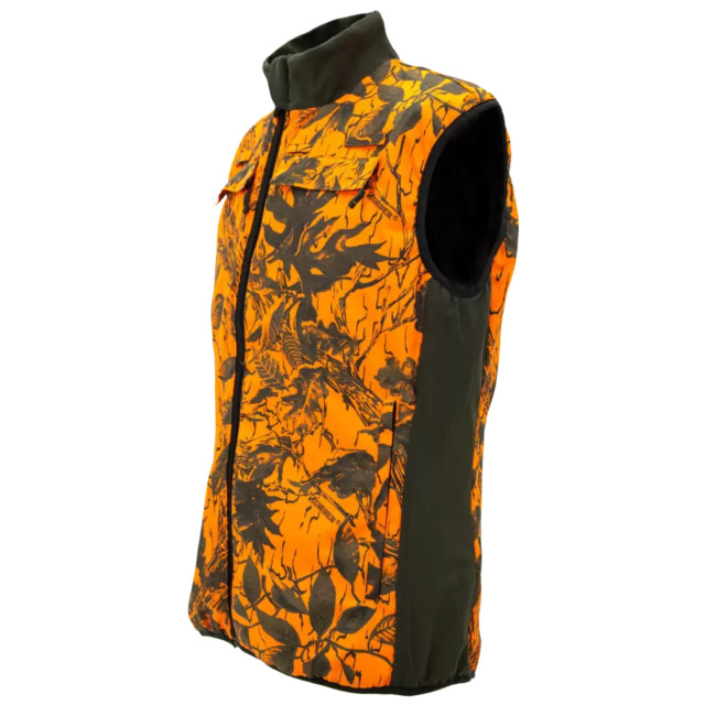 Gilet réversible G-LOFT Ultra Loden Olive - Carinthia