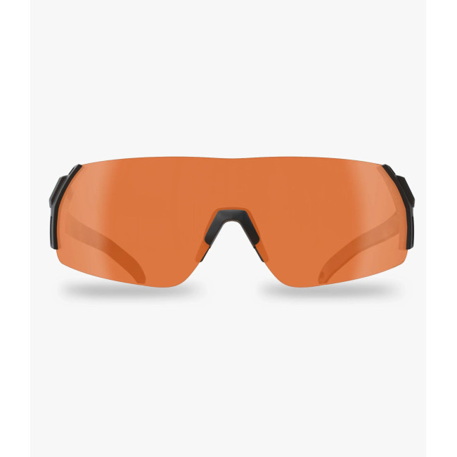 Ballistische bril Urgent Fury met zwart montuur en oranje glazen - Edge Tactical