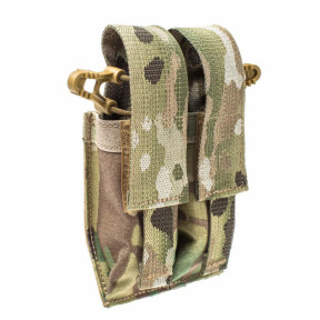 Porte chargeur double pour pistolet PA004-2/II Multicam - Lindnerhof