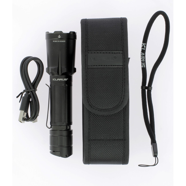 Wiederaufladbare taktische Lampe XT11GT PRO V2 3300 Lumen - Klarus