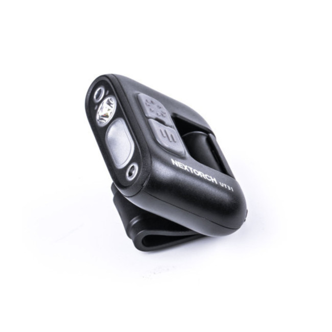 Oplaadbare lamp clip bevestiging UT31 witte en rode verlichting + rode/blauwe strobe 220 lumen - Nextorch