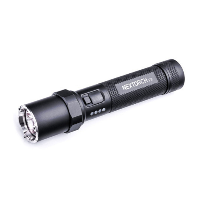 Wiederaufladbare Lampe P8 mit weißer Beleuchtung 1300 Lumen - Nextorch